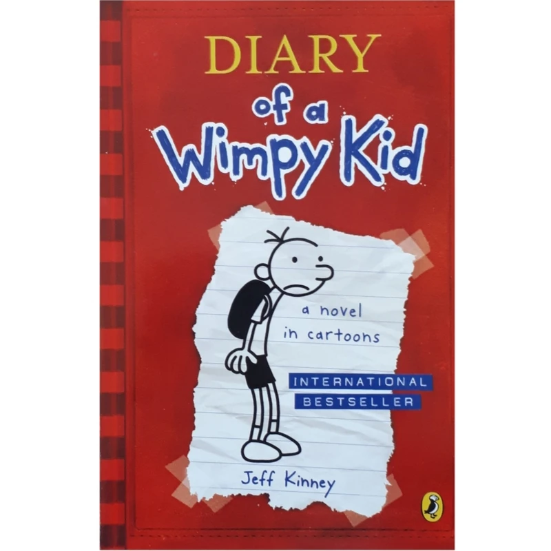 كتاب Diary of a Wimpy Kid اثر Jeff Kinney انتشارات Puffin
