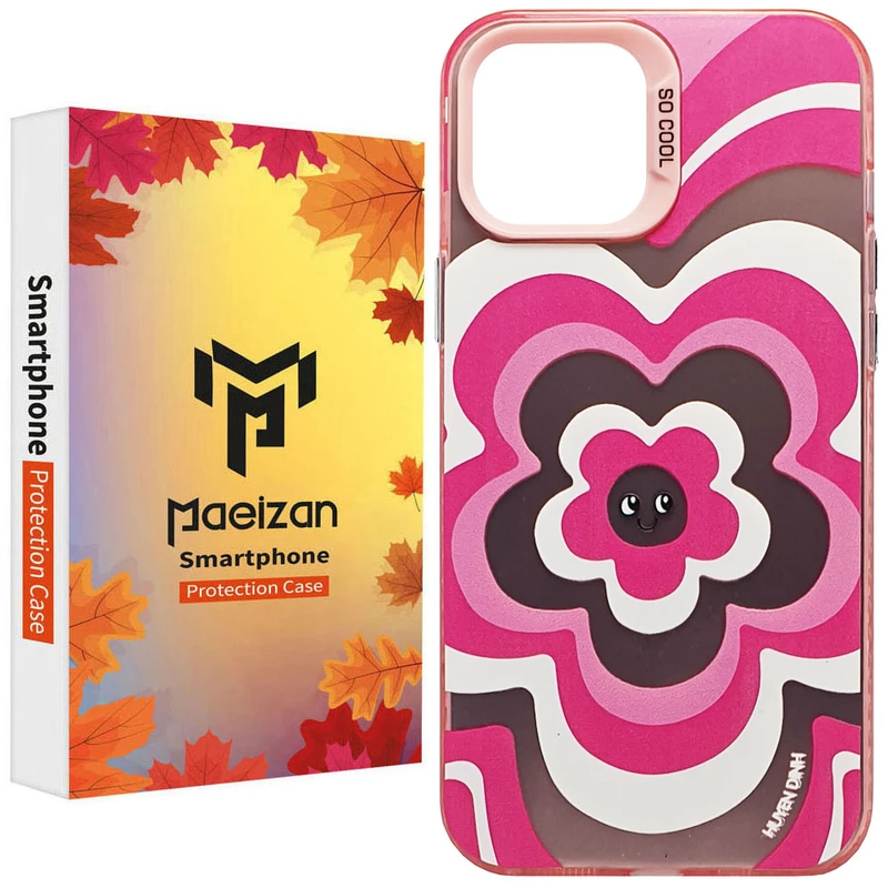 کاور پاییزان مدل Bloom Vibe طرح لاکچری مناسب برای گوشی موبایل اپل IPhone 12 Pro Max