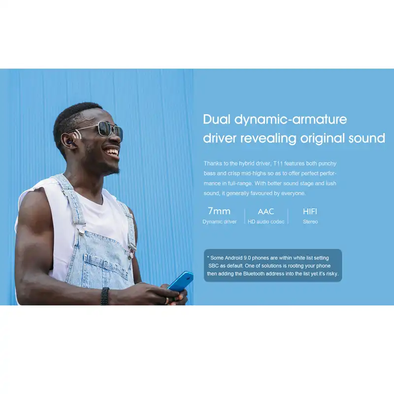 هدفون بلوتوثی کیو سی وای مدل T11