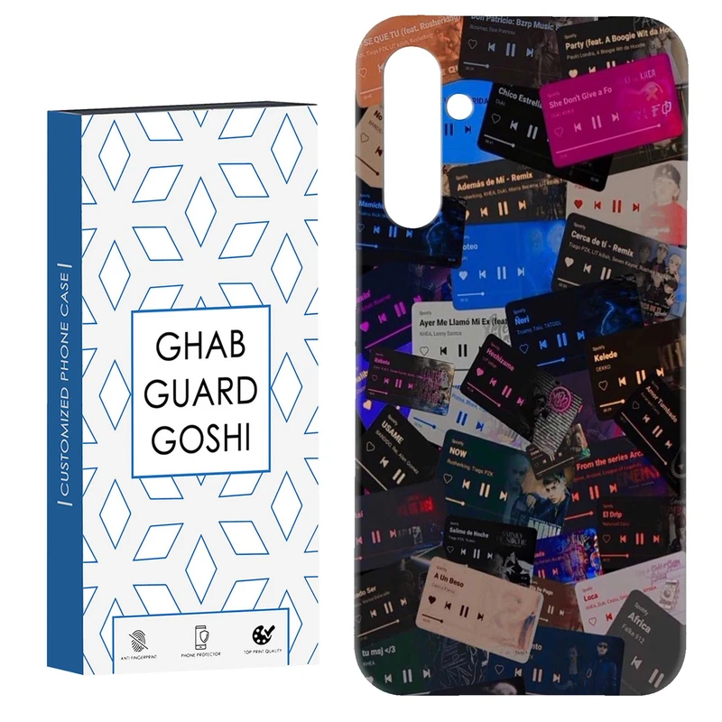 کاور قاب گارد گوشی طرح موزیک کد Dimo-264 مناسب برای گوشی موبایل سامسونگ Galaxy A34 / A34 5g
