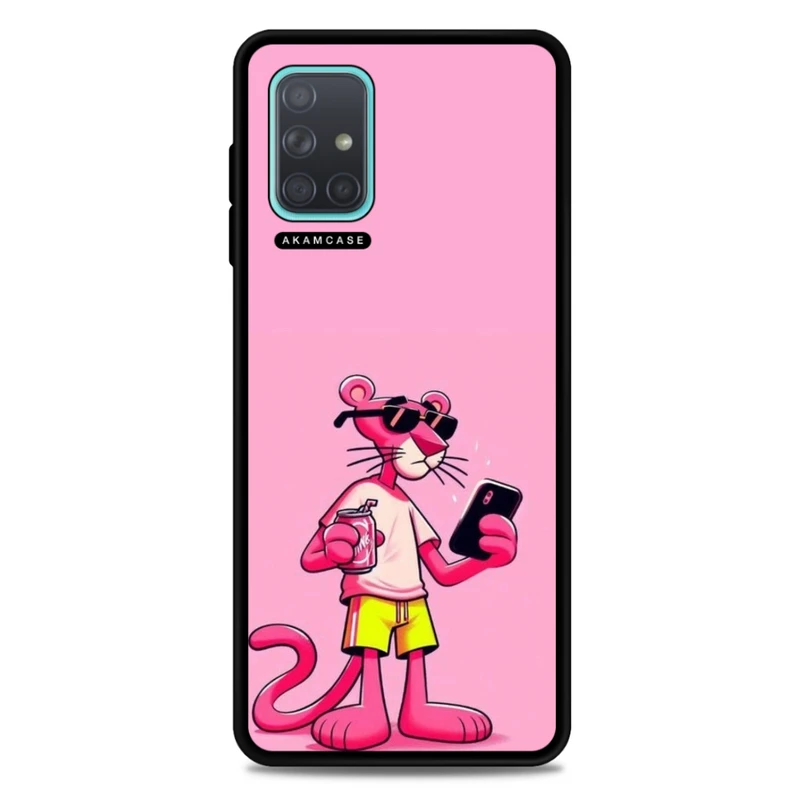 کاور آکام مدل AMC-WSGA71-PINK PANTHER8 مناسب برای گوشی موبایل سامسونگ Galaxy A71