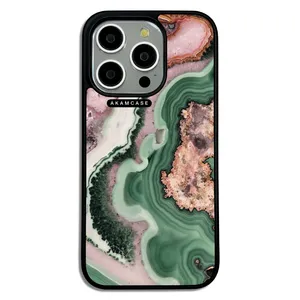 AKAM AMCWA15PRO-MARBEL16 Cover For Apple iPhone 15 Pro