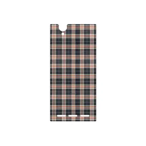 MAHOOT Fabric Texture 5 Cover Sticker for Sony Xperia T2 Ultra