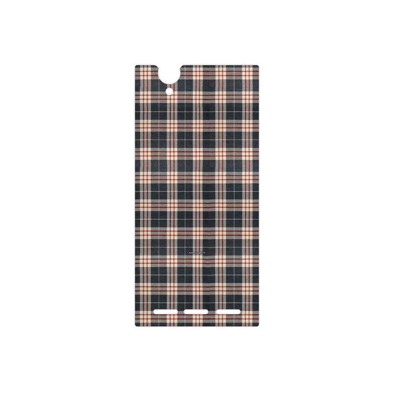 برچسب پوششی ماهوت مدل Fabric Texture 5 مناسب برای گوشی موبایل سونی Xperia T2 Ultra