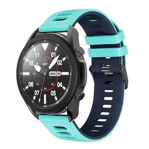 بند کروکودیل مدل Silic 2color مناسب برای ساعت هوشمند  میبرو Watch C3