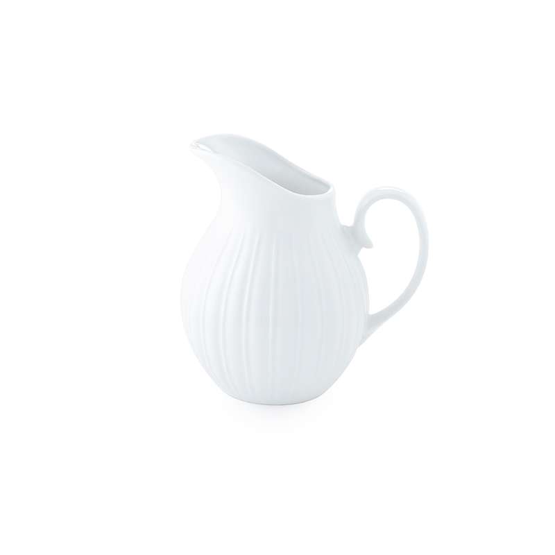 پارچ چینی زرین ایران مدل ریز ترک 6 سفید درجه سه