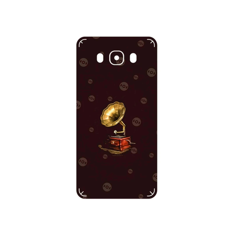 برچسب پوششی ماهوت مدل Gramophone Nostalgia مناسب برای گوشی موبایل سامسونگ Galaxy J7 2016