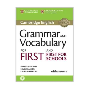 کتاب Grammar and Vocabulary for First and First for School اثر Louise Hashemi انتشارات کمبریدج
