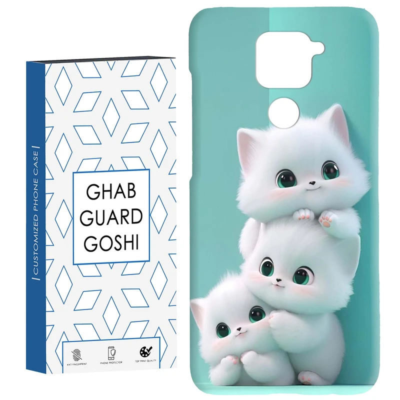 کاور قاب گارد گوشی طرح پیشی کد Dimo-359 مناسب برای گوشی موبایل شیائومی Redmi Note 9 