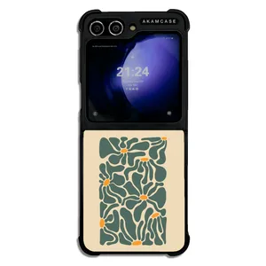 AKAM AMC-WSGZFLIP5-FLOWERS-33 Cover For Samsung Galaxy Z Flip 5