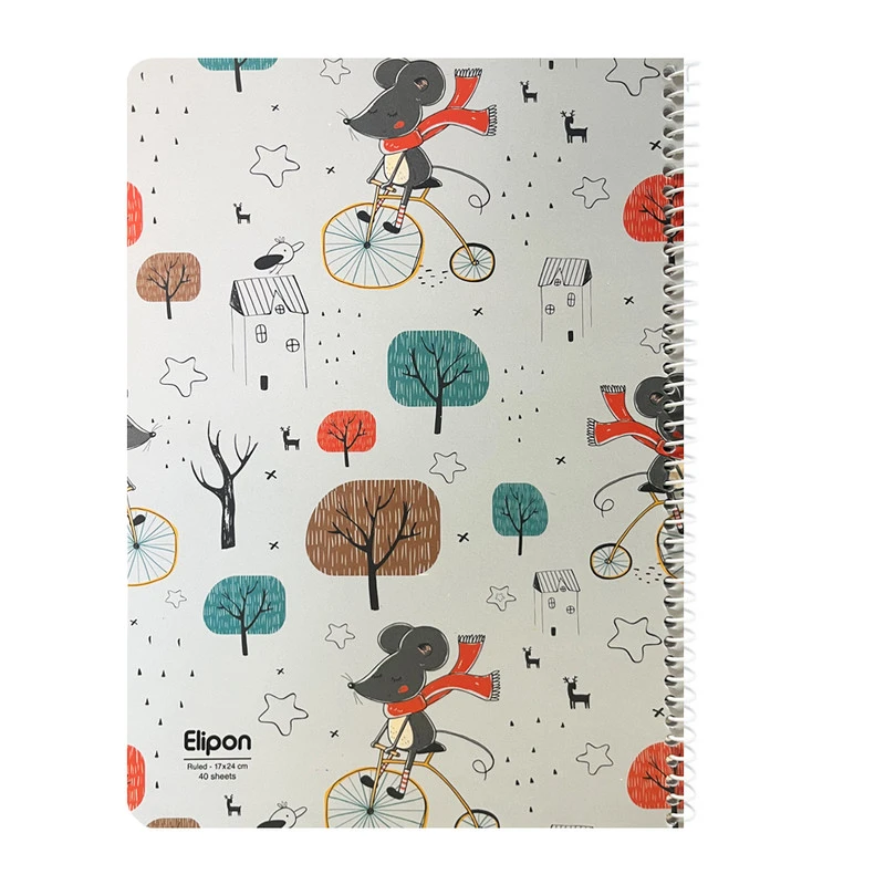 دفتر مشق 40 برگ الیپون مدل 2141222 کد 154201