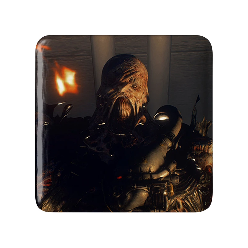 پیکسل خندالو طرح بازی رزیدنت اویل Resident Evil مدل مربعی کد 30145