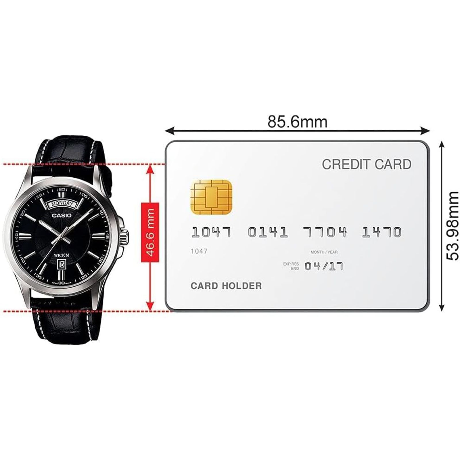 ساعت مچی عقربهای کوارتز مردانه کاسیو مدل MTP-1381L-1AVDF - - 11