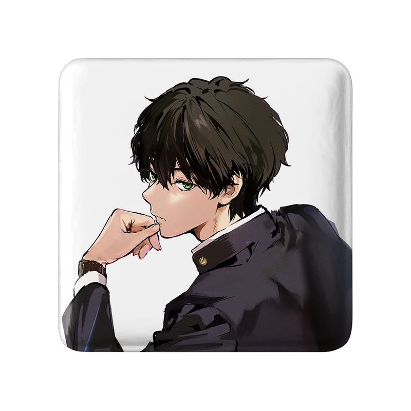 مگنت خندالو طرح اورکی انیمه هیوکا Hyouka کد 17110