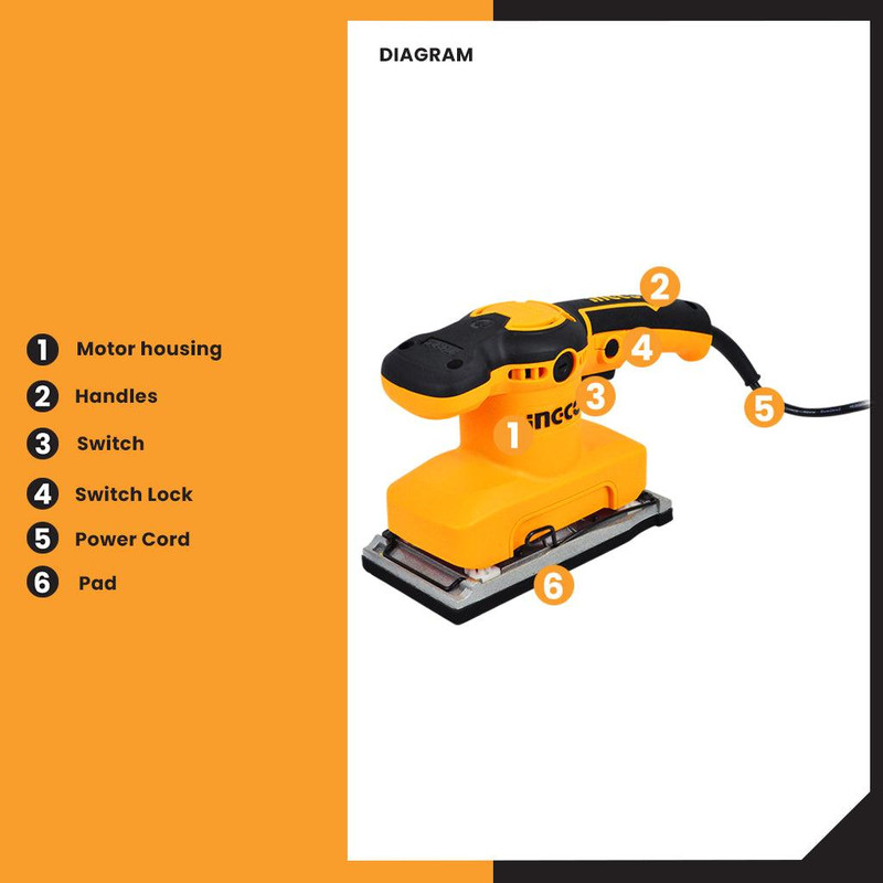 دستگاه سنباده زن اینکو مدل F-S-3208