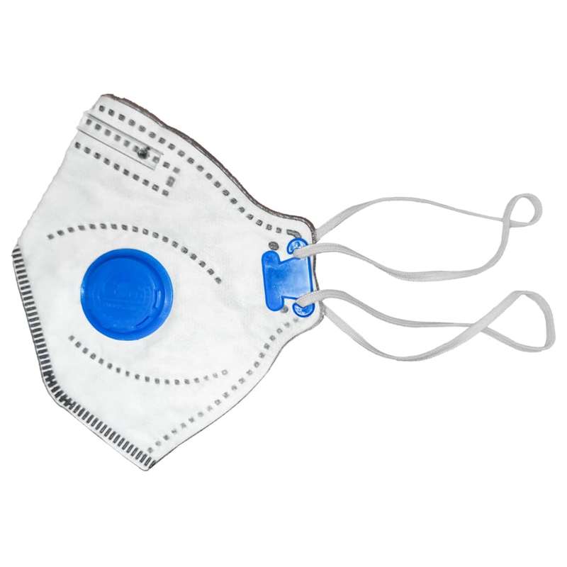 ماسک تنفسی بارمان مدل N95 شش لایه سوپاپدار بسته 5 عددی