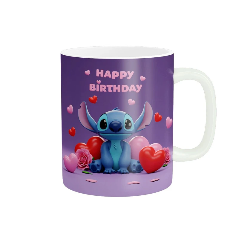 ماگ پاد آفرین طرح استیچ مدل تولد مبارک کد 2000