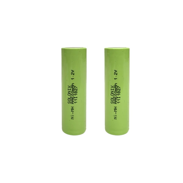 باتری قلمی شارژی سولونیکس مدل صنعتی 600mAh سر تخت بسته 2 عددی باتری قلمی شارژی سولونیکس مدل صنعتی 600mAh سر تخت بسته 2 عددی
