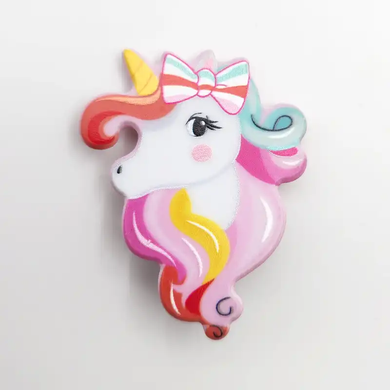 گیره مو دخترانه مدل یونیکورن کد SNG297-MT