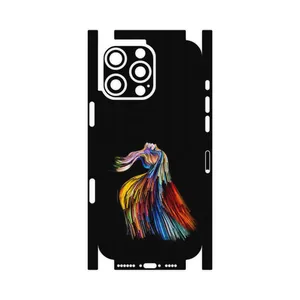MAHOOT Rainbow Hair Digital Art-FullSkin Cover Sticker for Apple iPhone 16 Pro Max