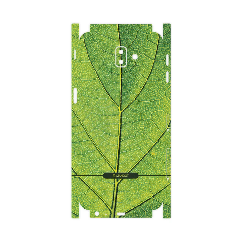برچسب پوششی ماهوت مدل Leaf-Texture-FullSkin مناسب برای گوشی موبایل سامسونگ Galaxy J6 Plus