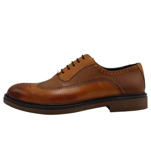 کفش رسمی مردانه لردگام مدل هاون بندی کد 02