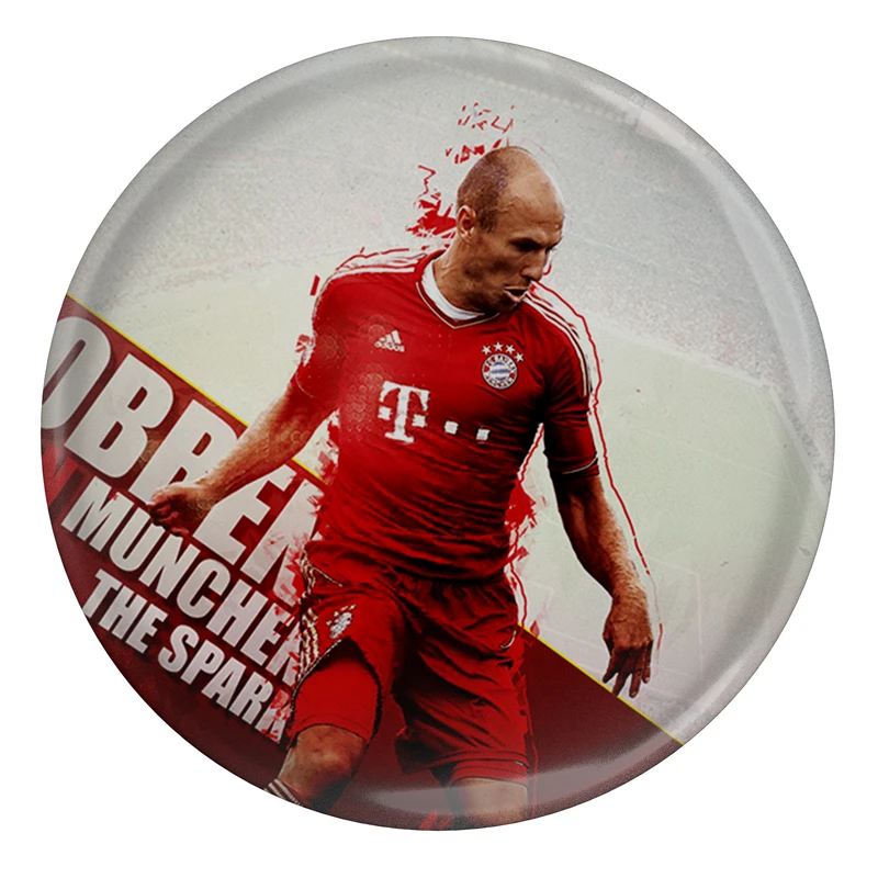 مگنت طرح بازیکن فوتبال بایرن مونیخ آرین روبن مدل S4622 