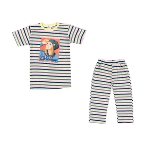 ست تی شرت و شلوارک دخترانه کیکی رایکی مدل KBB06350-023