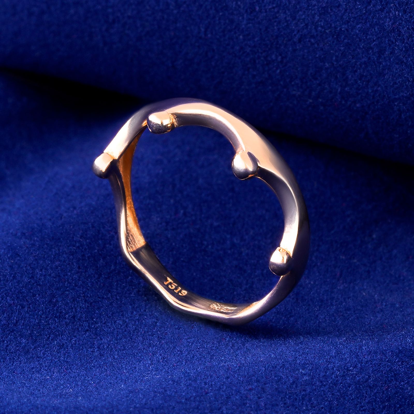 انگشتر طلا 18 عیار زنانه جواهری سون مدل 3916 -  - 3
