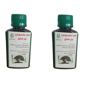 کود مایع بن سای سبز رویش اصفهان کد M200 حجم ۱۲۰ میلی لیتر بسته ۲ عددی