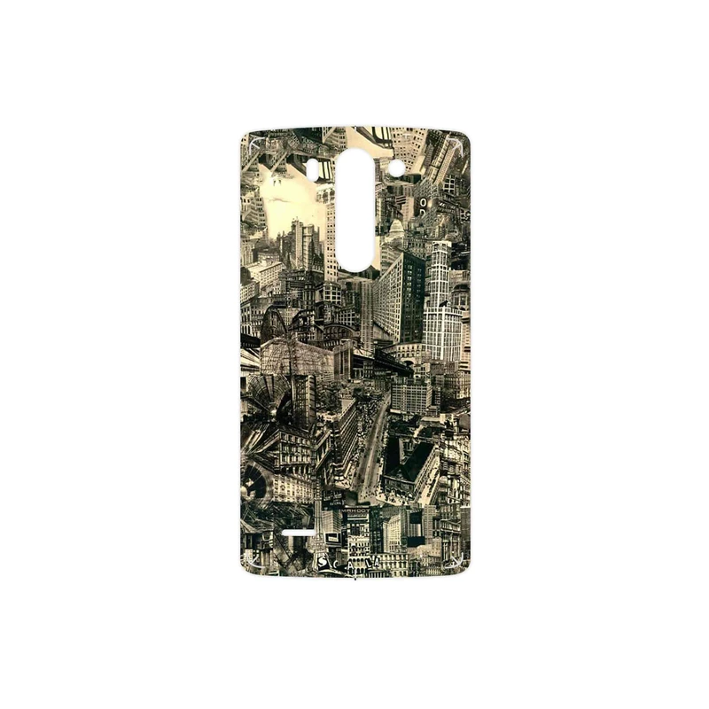 برچسب پوششی ماهوت مدل Collage of Skyscraper مناسب برای گوشی موبایل ال جی G3 Beat