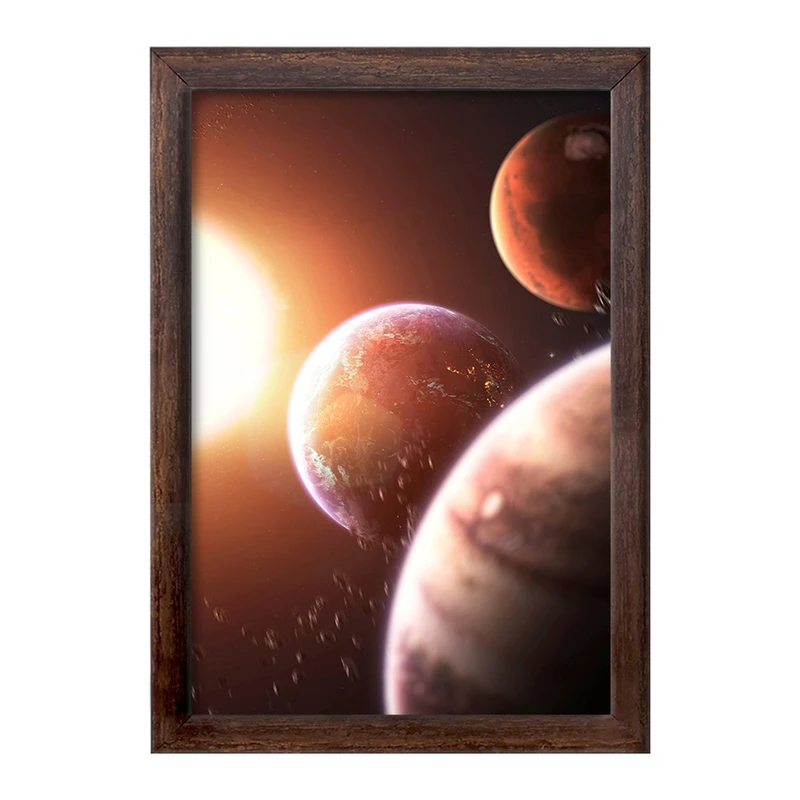 تابلو خندالو طرح کهکشان کد F1835