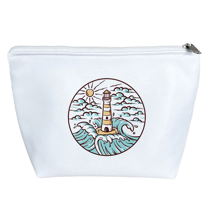 کیف لوازم آرایش دخترانه خندالو مدل فانوس دریایی کد 6319