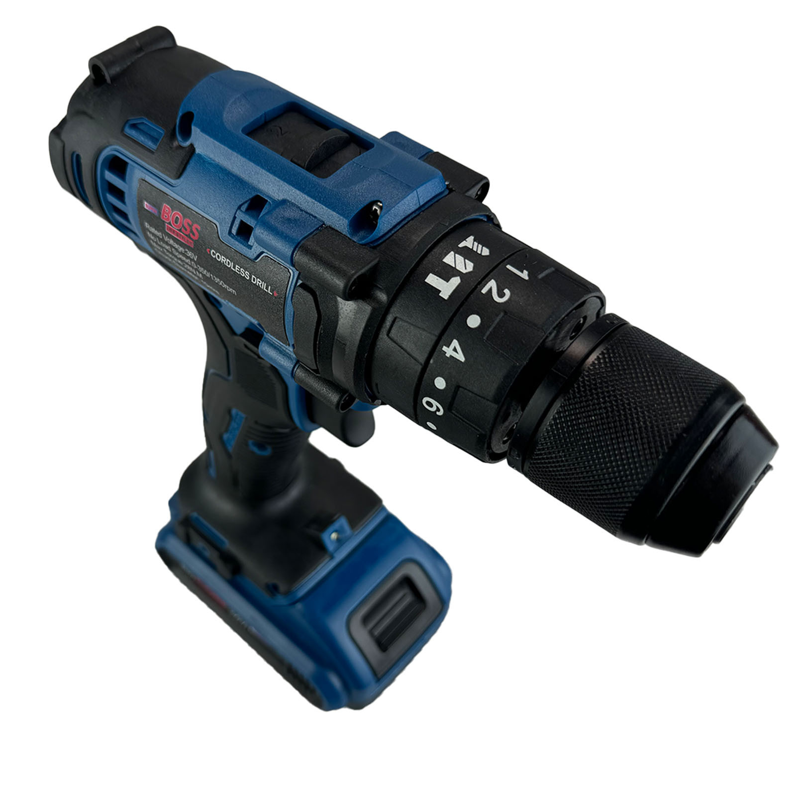 دریل چکشی شارژی باس مدل 6070 مجموعه 28 عددی