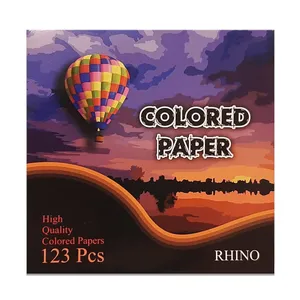 کاغذ رنگی مدل به پک ژینو بسته 123 عددی