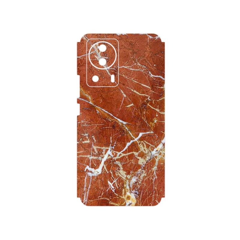 برچسب پوششی ماهوت مدل Red Marble مناسب برای گوشی موبایل شیائومی 13 Lite