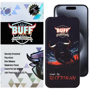 Buff BullRun Crystal Pro-G Glass Screen Protector For Apple iPhone 15 Pro