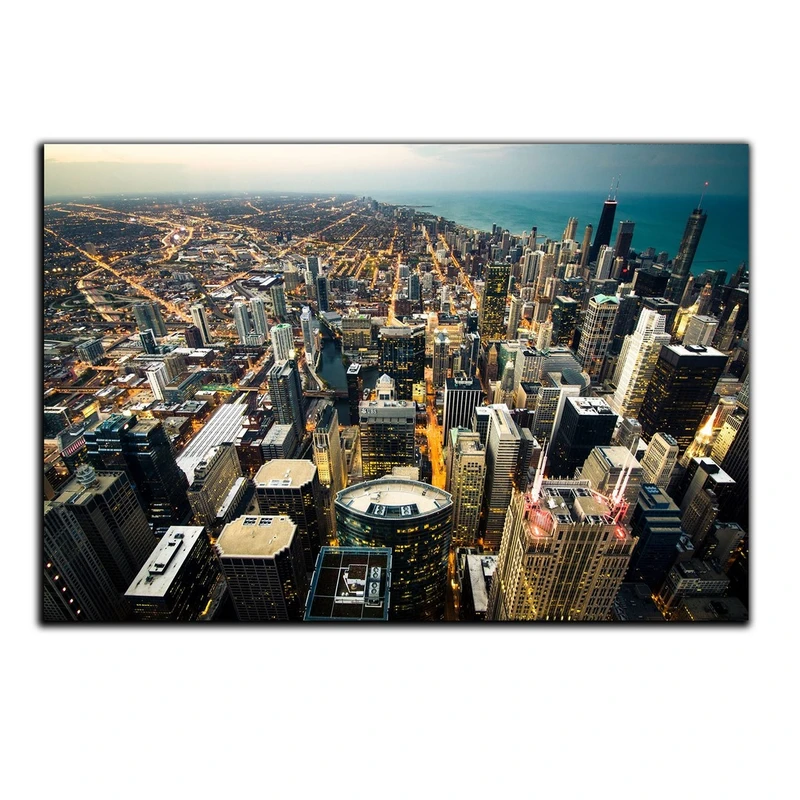 تابلو شاسی بکلیت طرح منظره شهر نیونیورک مدل SH-326