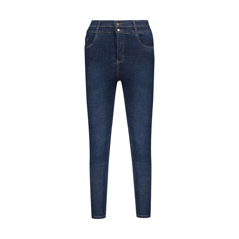 شلوار جین زنانه آیبکس مدل 81009 رنگ آبی