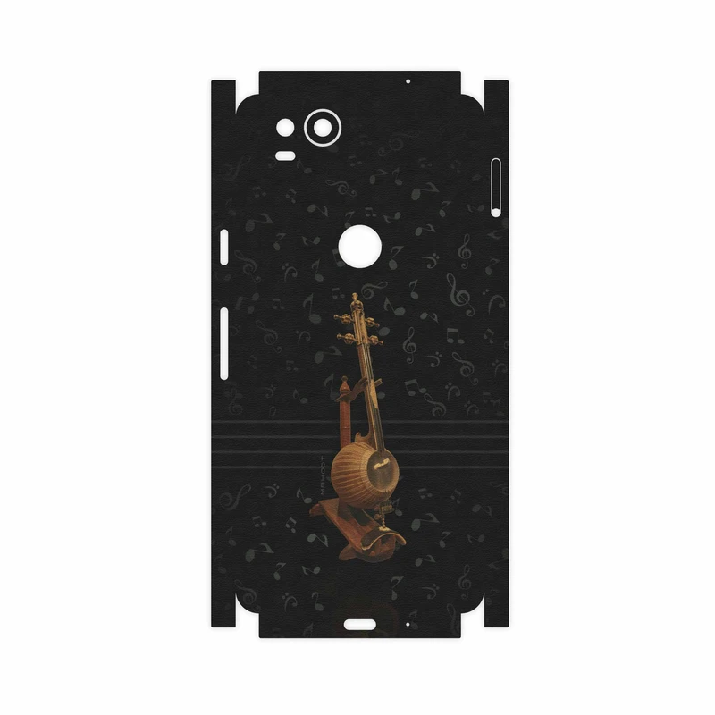 برچسب پوششی ماهوت مدل Persian Fiddle Instrument-FullSkin مناسب برای گوشی موبایل گوگل Pixel 2