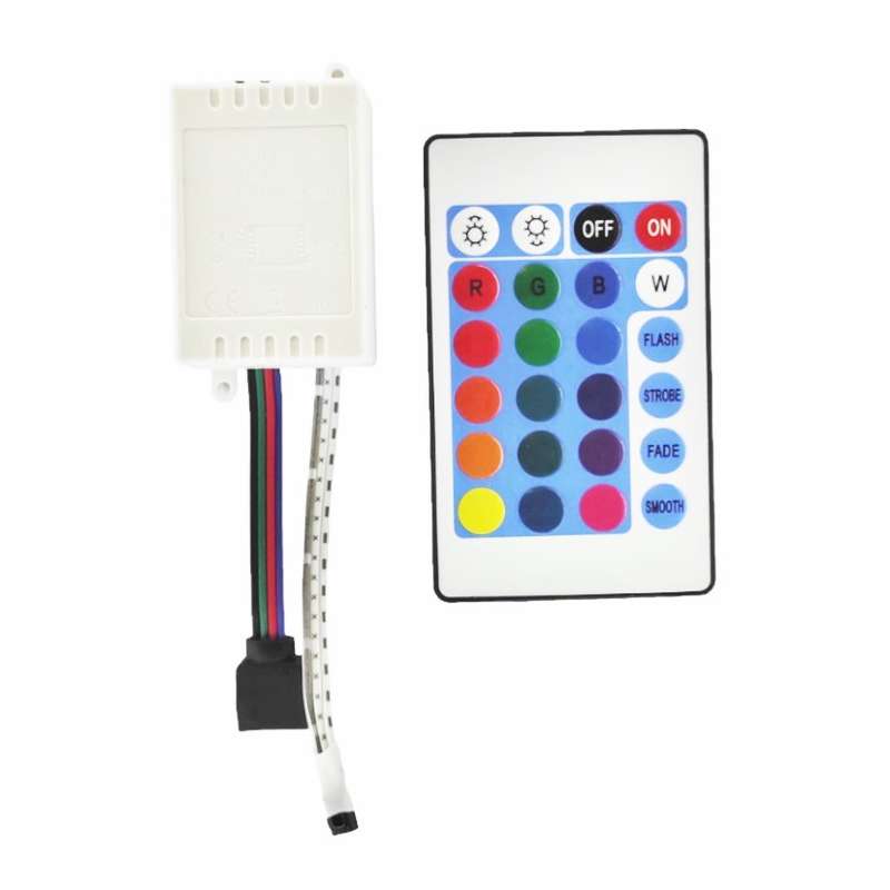 ریموت کنترل فلاشر ال ای دی مدل درایور RGB