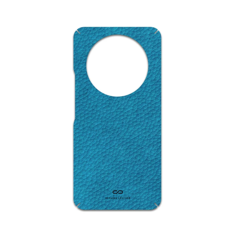 برچسب پوششی ماهوت مدل Blue-Leather مناسب برای گوشی موبایل آنر X9c