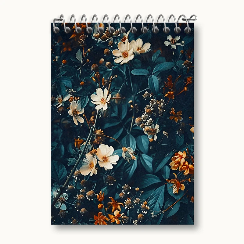 دفتر یادداشت 50 برگ خندالو طرح گل گلی کد N5309