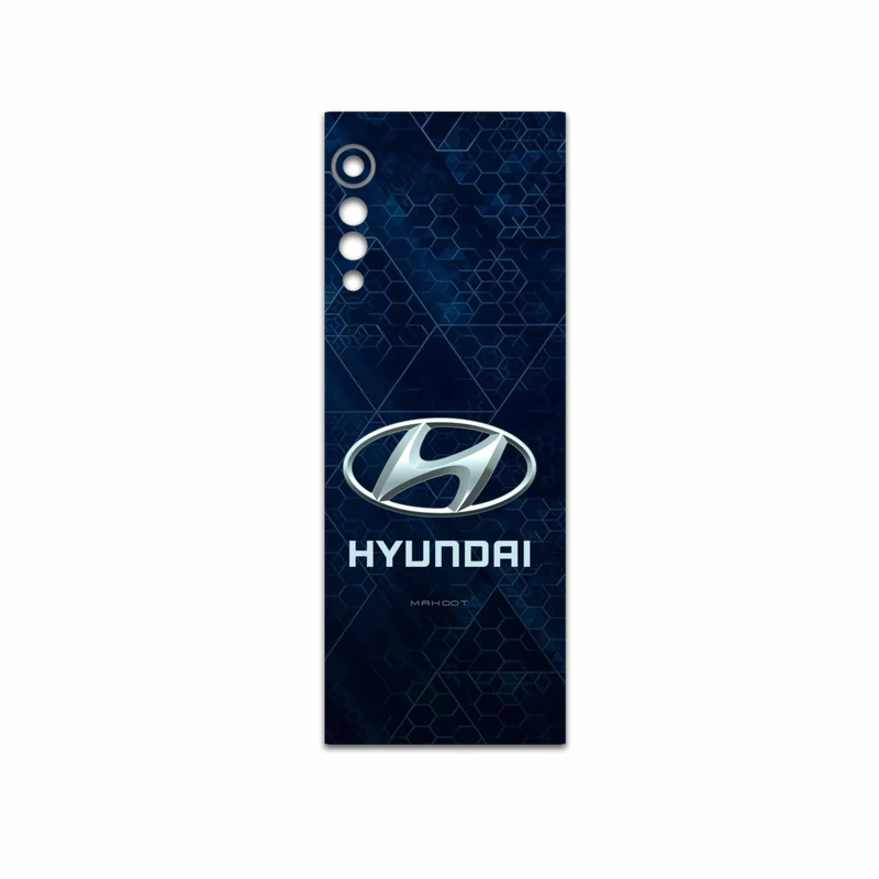 برچسب پوششی ماهوت مدل Hyundai-Logo مناسب برای گوشی موبایل ال جی Velvet 5G