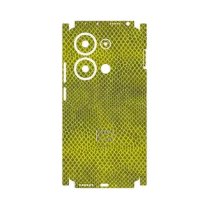 MAHOOT Yellow Snake Skin-FullSkin Cover Sticker for Xiaomi Redmi Note 13 Pro 4G