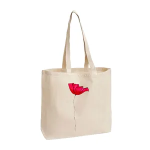 کیف رو دوشی پارچه ای طرح شاخه گل مدل 17
