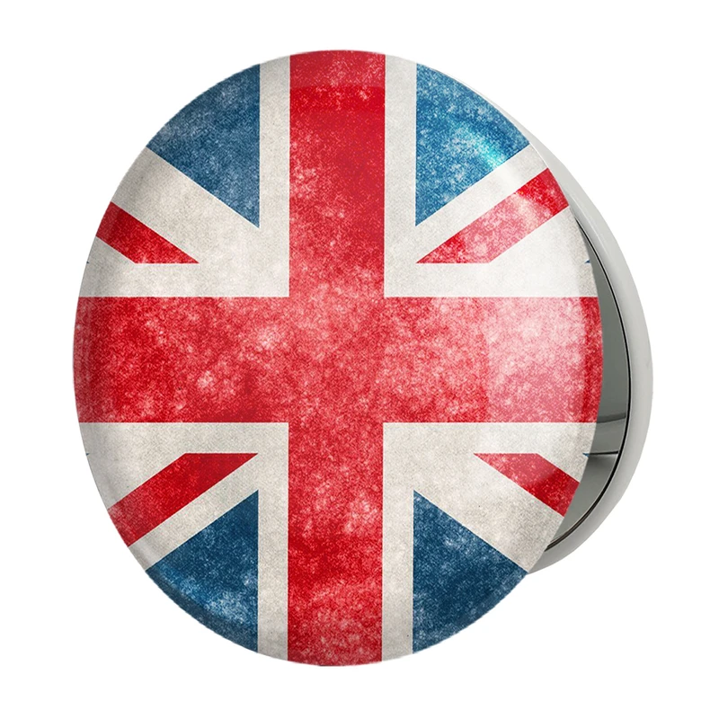 آینه جیبی خندالو طرح پرچم انگلیس مدل تاشو کد 20444 