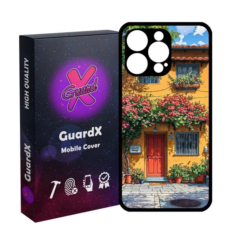 کاور گارد ایکس طرح ساختمان مدل Glass10747 مناسب برای گوشی موبایل اپل iPhone 14 Pro Max