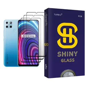 Atouchbo Shiny Glass MIX003 Screen Protector For Realme C25Y Pack Of 3