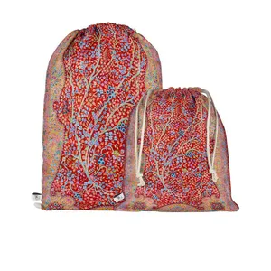 نظم دهنده سفری مدوپد طرح قالی قم درخت زندگی مدل C-Ghom131 بسته 2 عددی